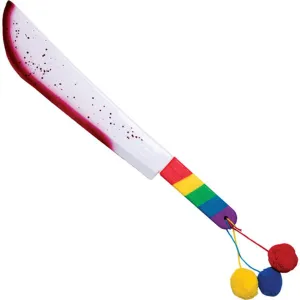 Evil Clown Machete - 54.5cm