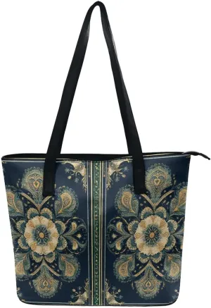 Fashion Coach Handbags for Women, Reusable Large Capacity Long Handle Tote Bag for Shopping, Work