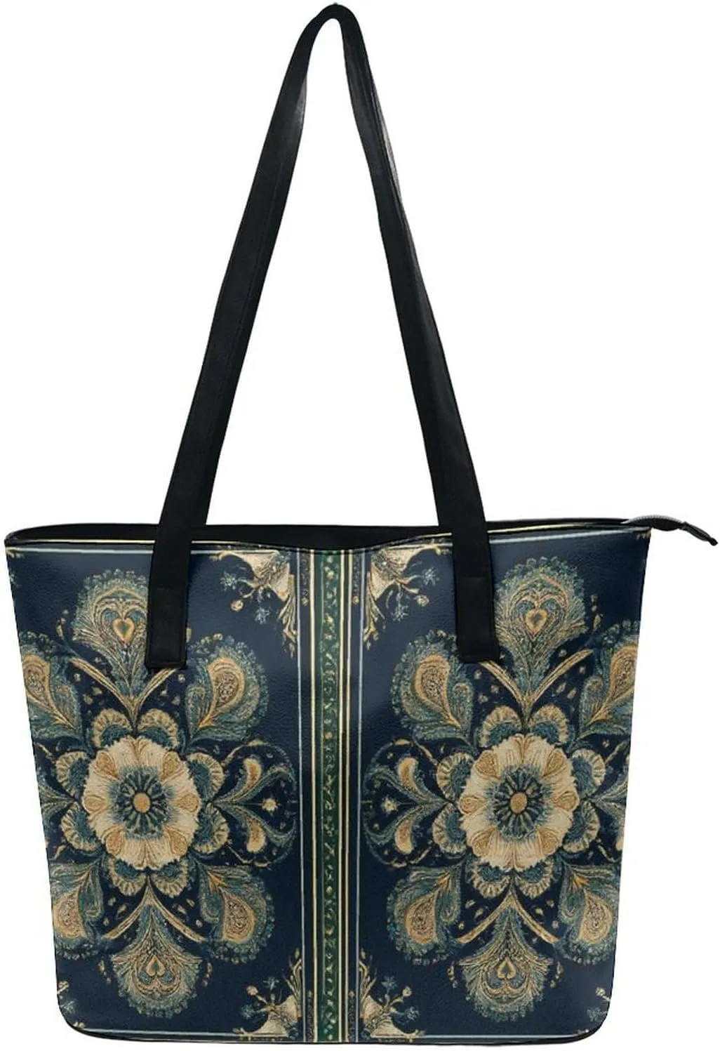 Fashion Coach Handbags for Women, Reusable Large Capacity Long Handle Tote Bag for Shopping, Work