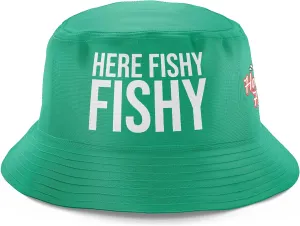 Fishing Gifts for Men, WTF Wheres The Fish, Funny Fishing Hat, Fishing Bucket Hat, Sun Hat for Fishing