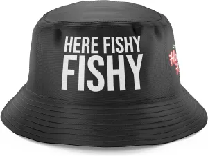 Fishing Gifts for Men, WTF Wheres The Fish, Funny Fishing Hat, Fishing Bucket Hat, Sun Hat for Fishing