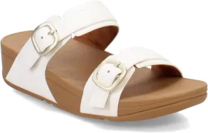 FitFlop Women's LULU Adjustable Leather Slides
