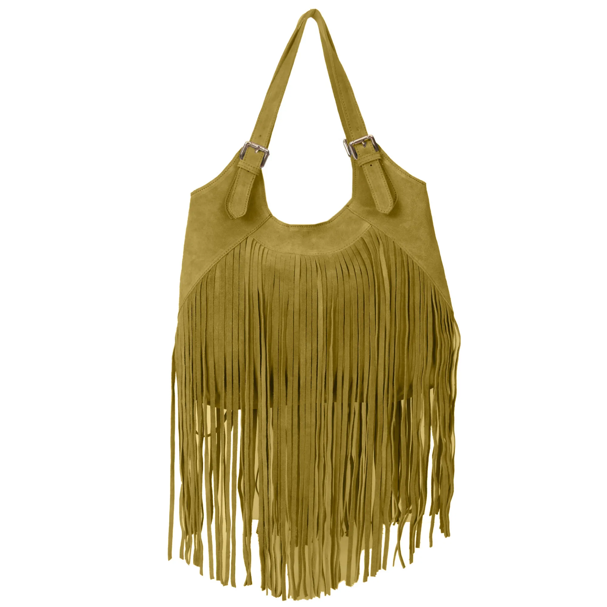 Flint Leather Suede Handbag