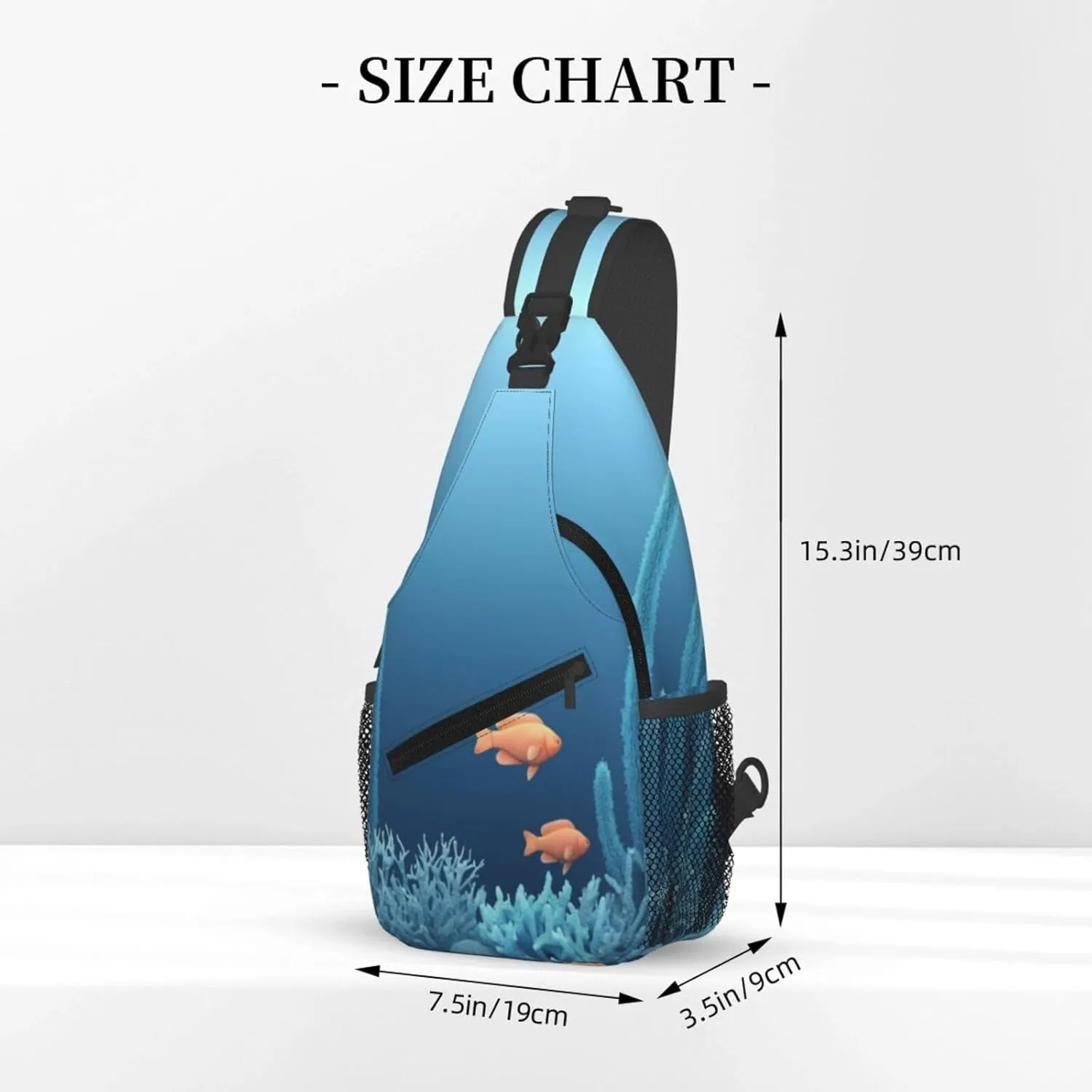 Flying alien bird Men's And Women's Small Crossbody Bags Chest Bags Daily Bags Are Suitable For Outdoor Hiking Trips