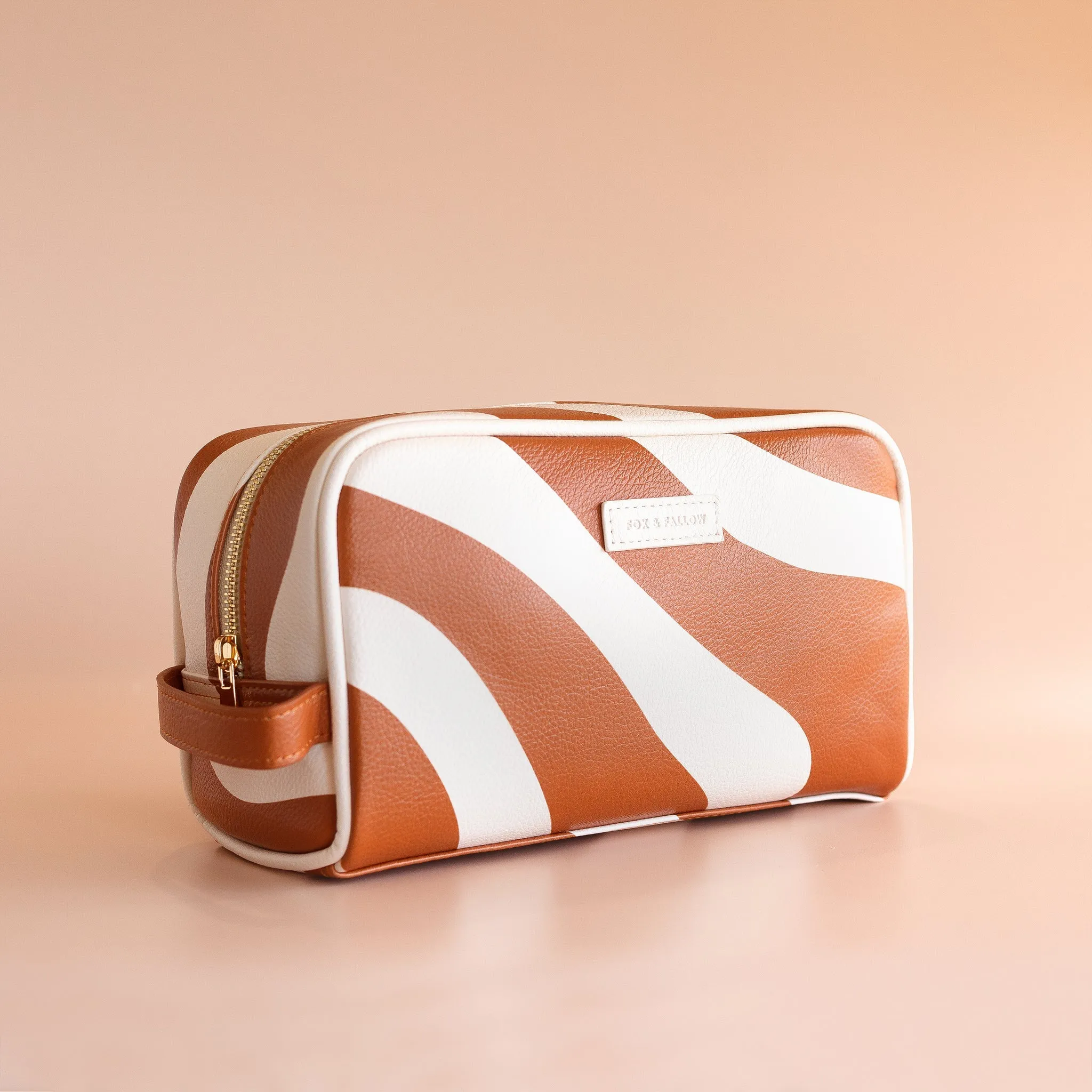 Fox & Fallow - Rust Swirl Wash Bag