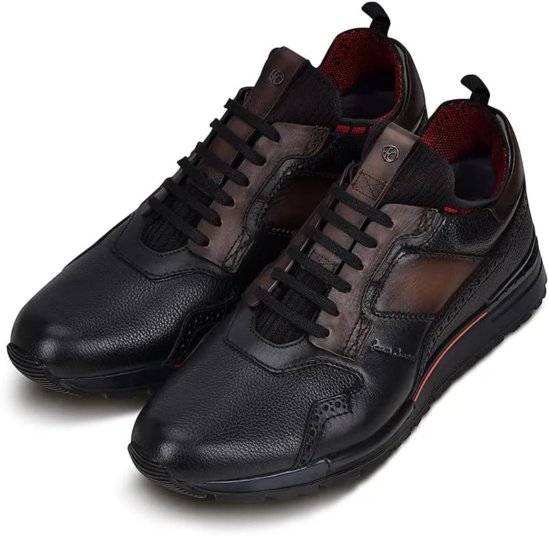 FRANCO CUADRA Men's Sneakers with Laces in Bovine Leather