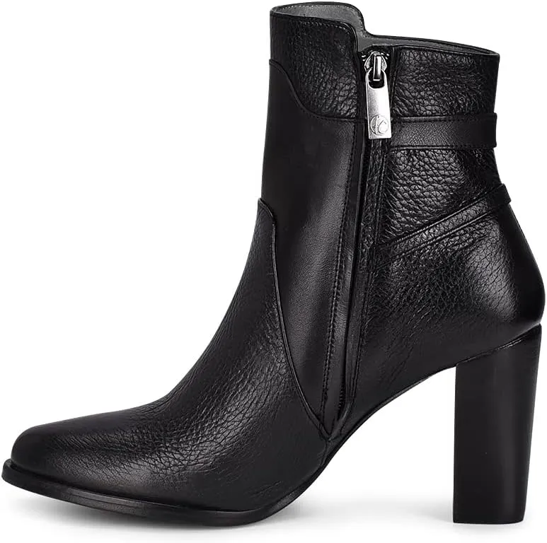 FRANCO CUADRA Women's Bootie in Genuine Deer Leather