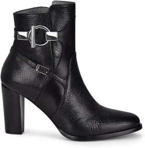 FRANCO CUADRA Women's Bootie in Genuine Deer Leather