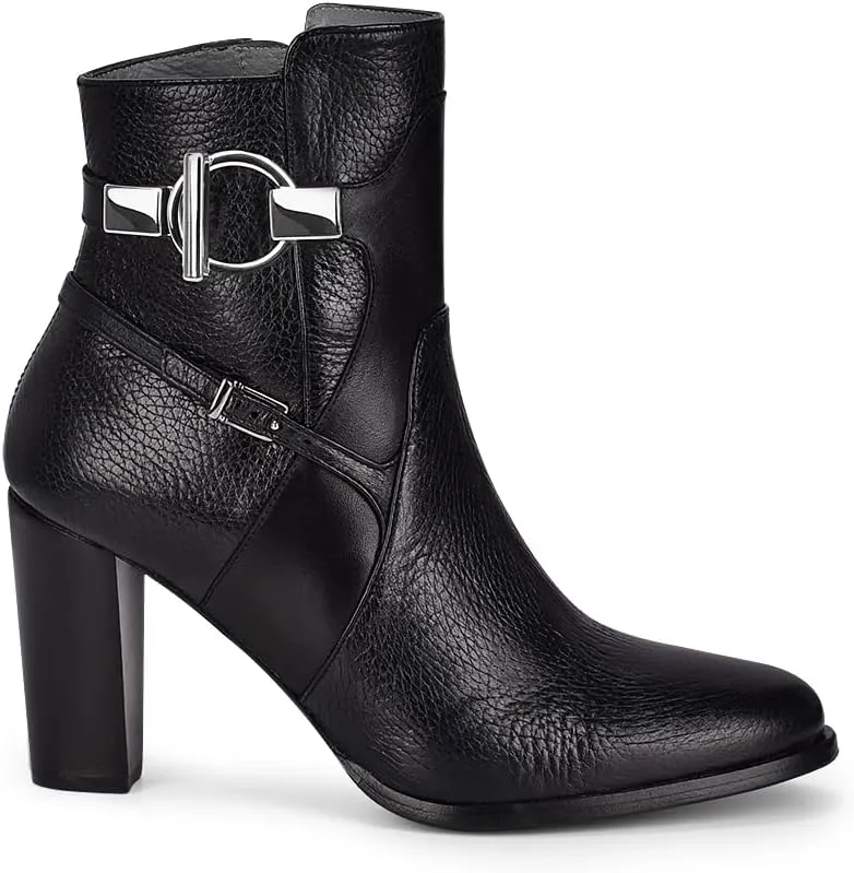 FRANCO CUADRA Women's Bootie in Genuine Deer Leather