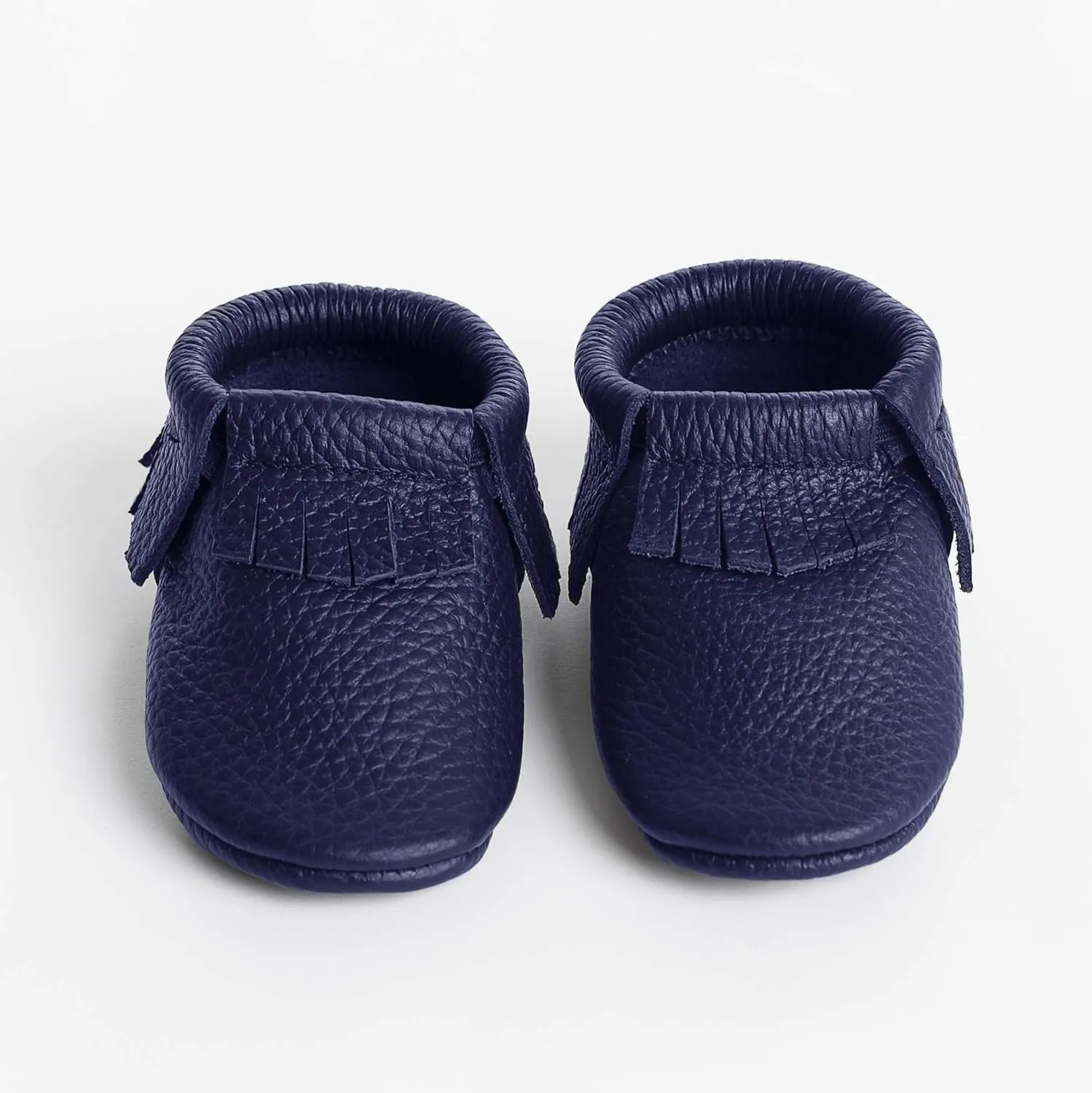 Fringe Baby Moccasins (Italian Leather) Baby Shoes, Soft Sole Baby Shoes, Newborns, Infants & Toddlers - Handmade Genuine Leather Baby Boy Shoes, Baby Girl Shoes