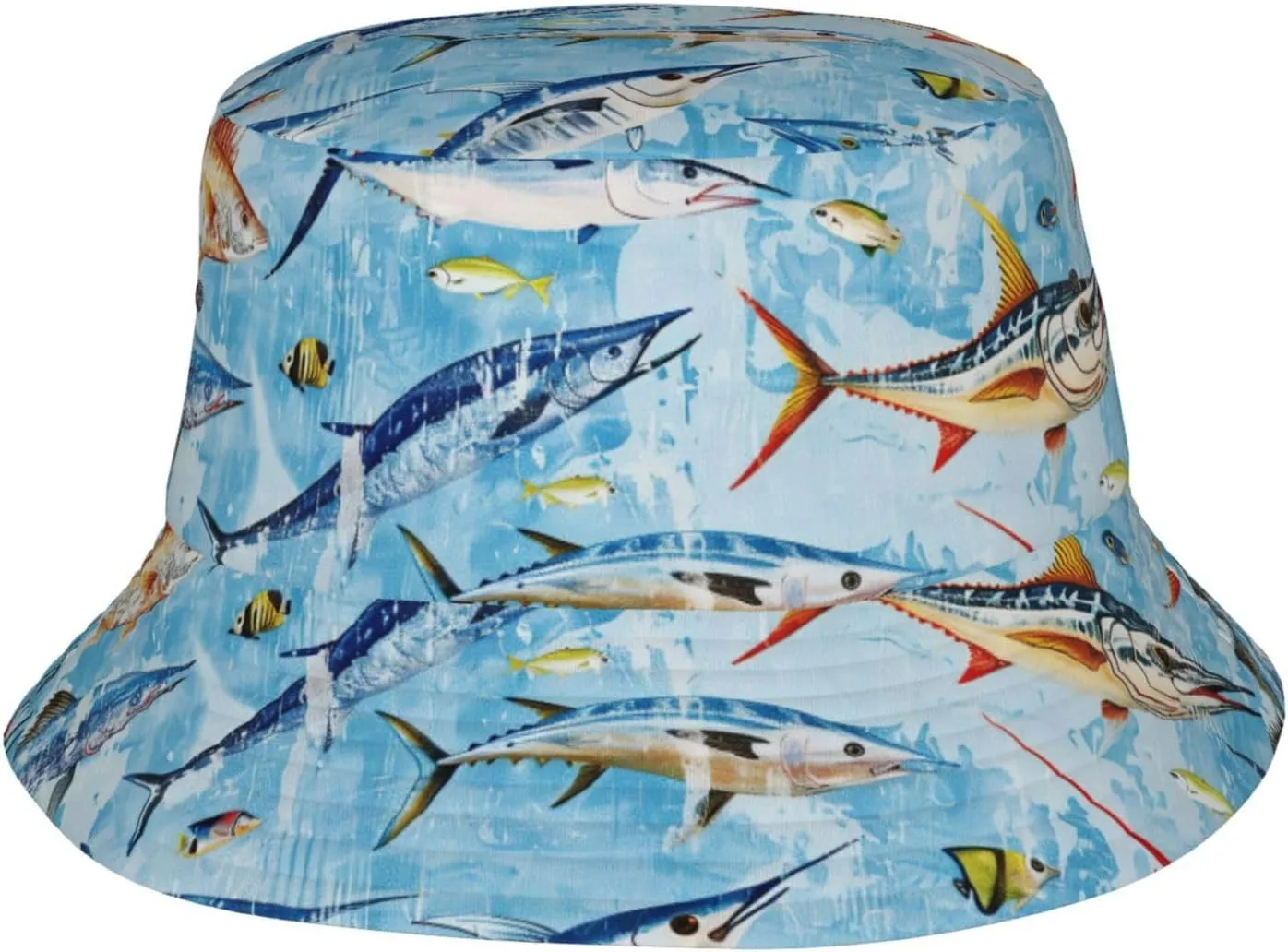 Funny Bucket Hat for Men Women Fashion Unisex Fishing Hat Fisherman Sun Caps Headwear for Outdoor Summer Travel Hiking Beach