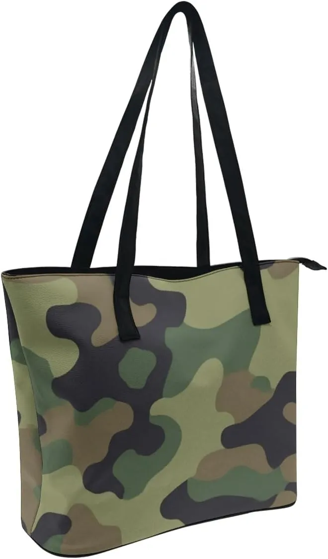 Funny Lightweight Tote Bag, Women's Large Capacity Handbag with Long Handle for Travel, Work, Shopping