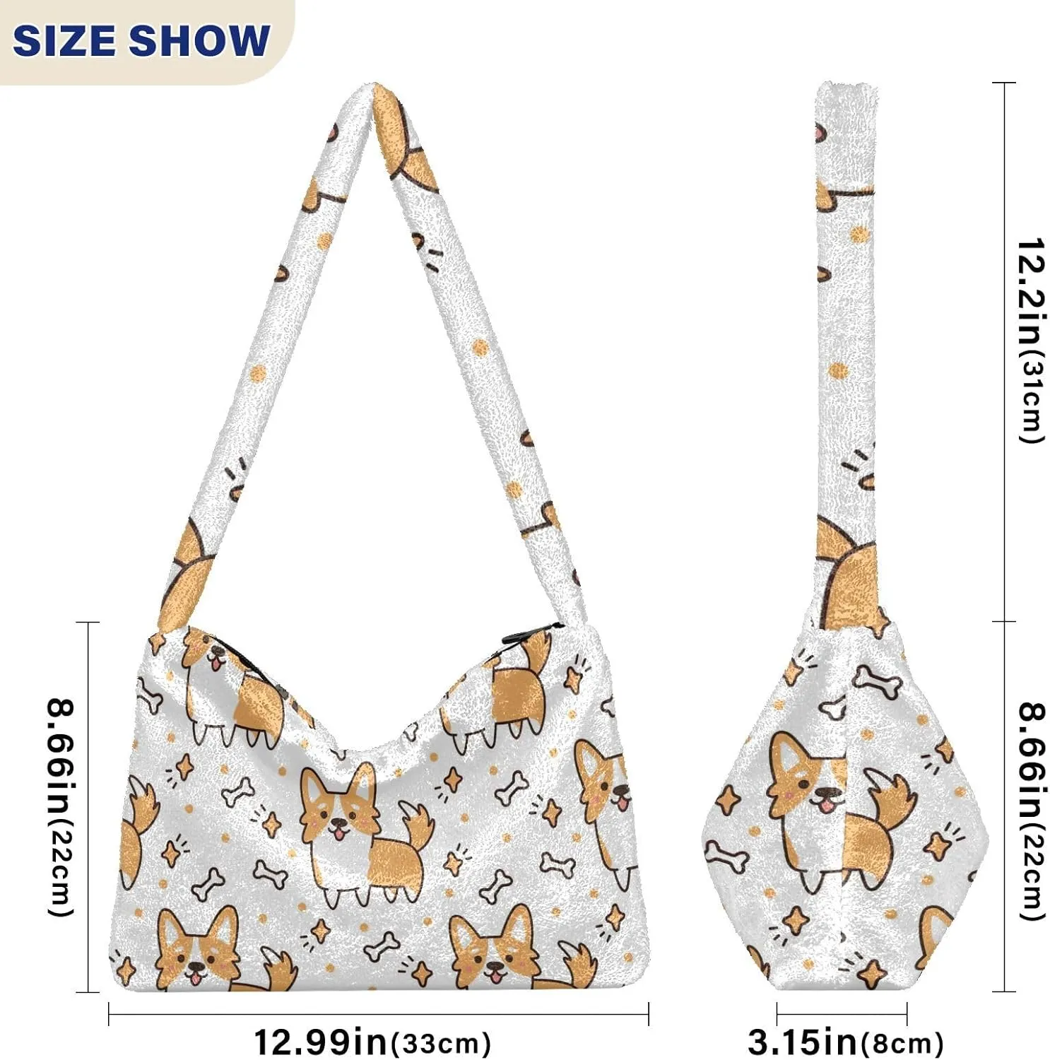 GAIGEO Contemporary Lemon Slice Mint Woman Shoulder Bag, Bags for Women Handbag, Autumn Handbags