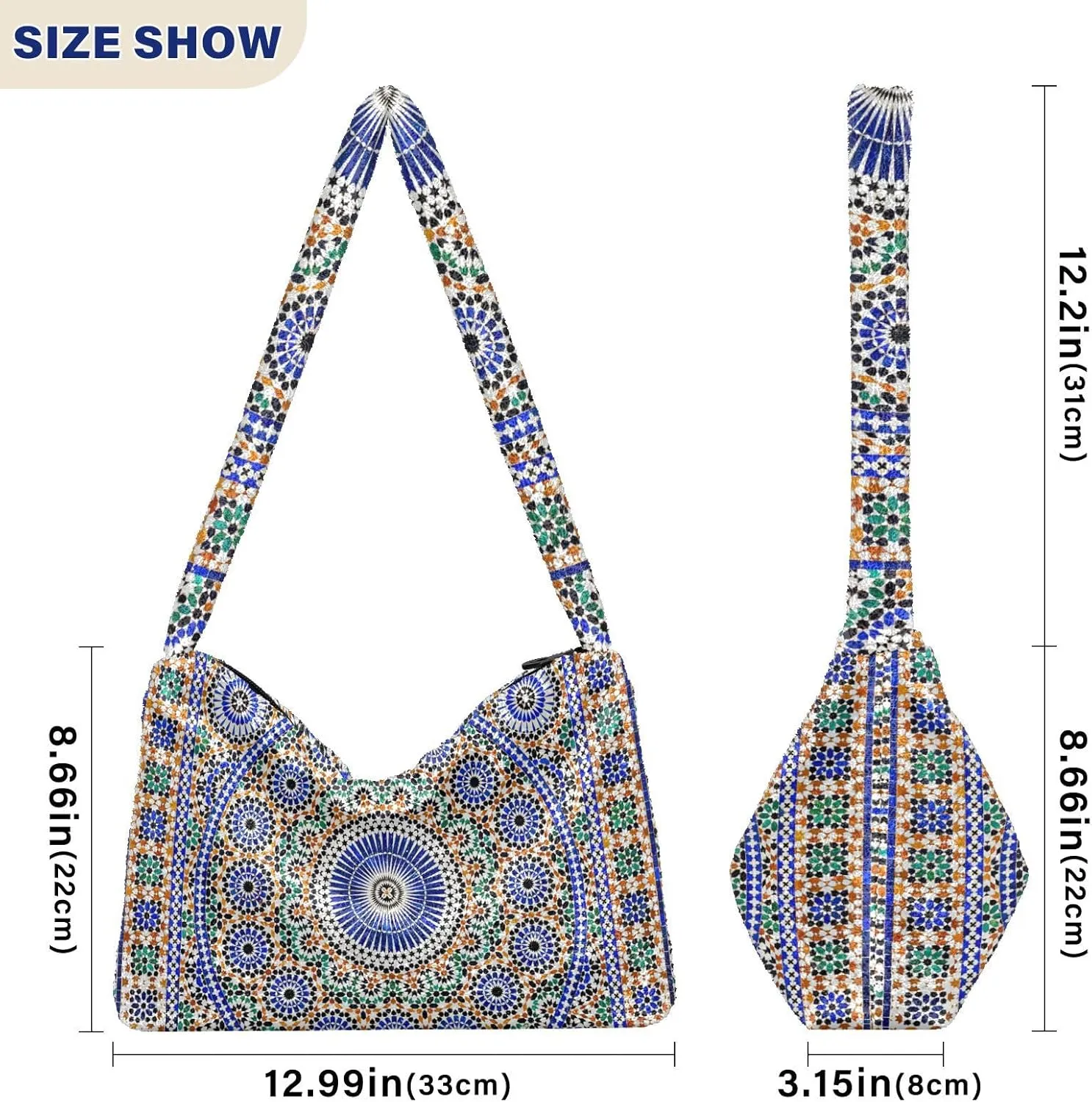GAIGEO Halloween in the Style of Whimsical Women's Shoulder Bag, Shoulder Bags for Women, Womens Outdoor Bag