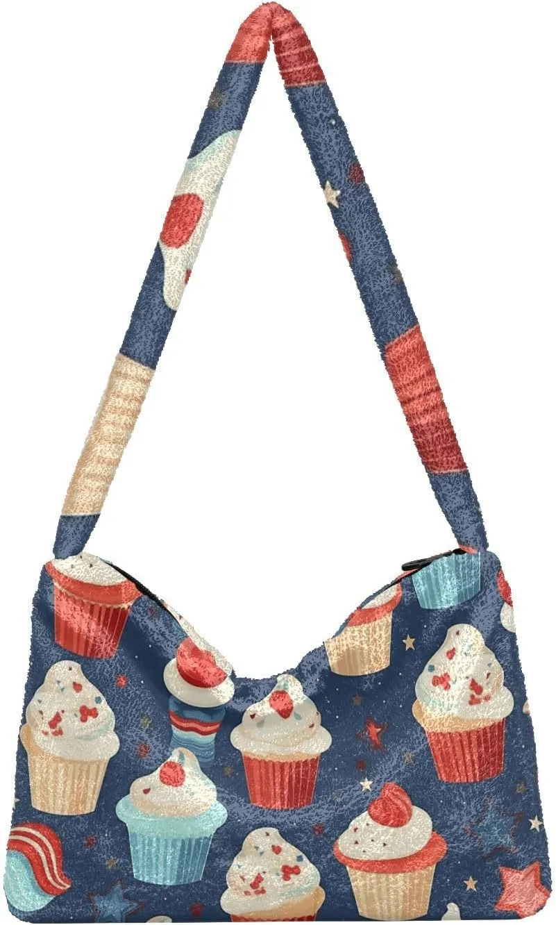 GAIGEO Kawaii Mermaid Rainbow Women's Shoulder Bag, Woman Handbags, Autumn Handbags