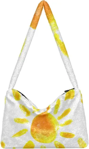 GAIGEO Lemon Bright Fresh Women's Shoulder Bag, Book Bags for Women, Womens Outdoor Bag