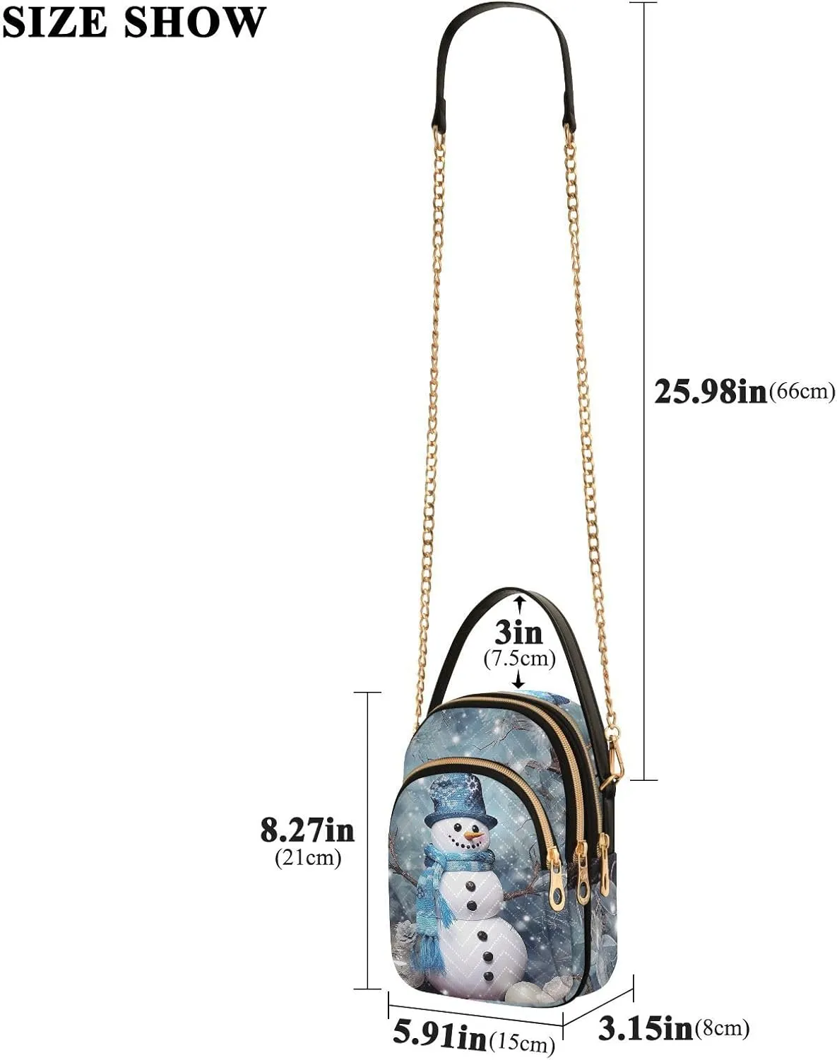 GAIGEO Multi Colors Donuts Shoulder Handbag, Crossbody with Removeable Strap, Modern Crossbody Bags for Women
