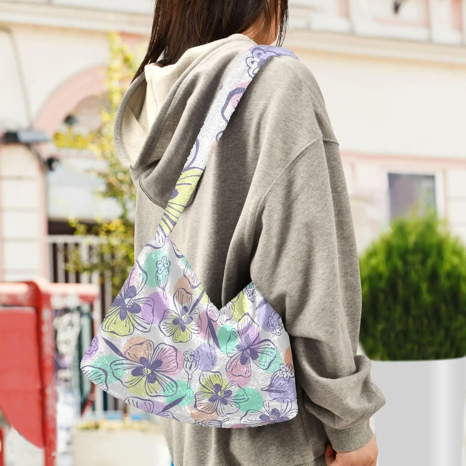 GAIGEO Summer Gold Pineapple Women Shoulder Bag, Zipper Shoulder Bag for Women, Womens Outdoor Bag