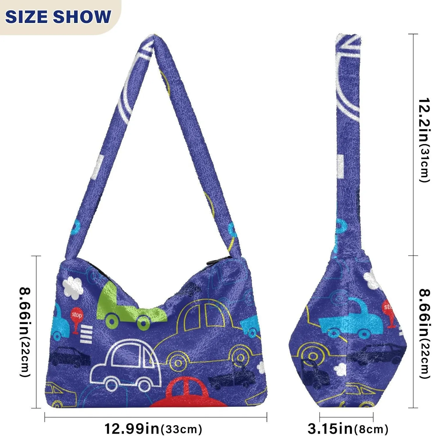GAIGEO Watercolor Stars Colorful Ladies Shoulder Bags, Purses Shoulder Bag for Women, Womens Outdoor Bag
