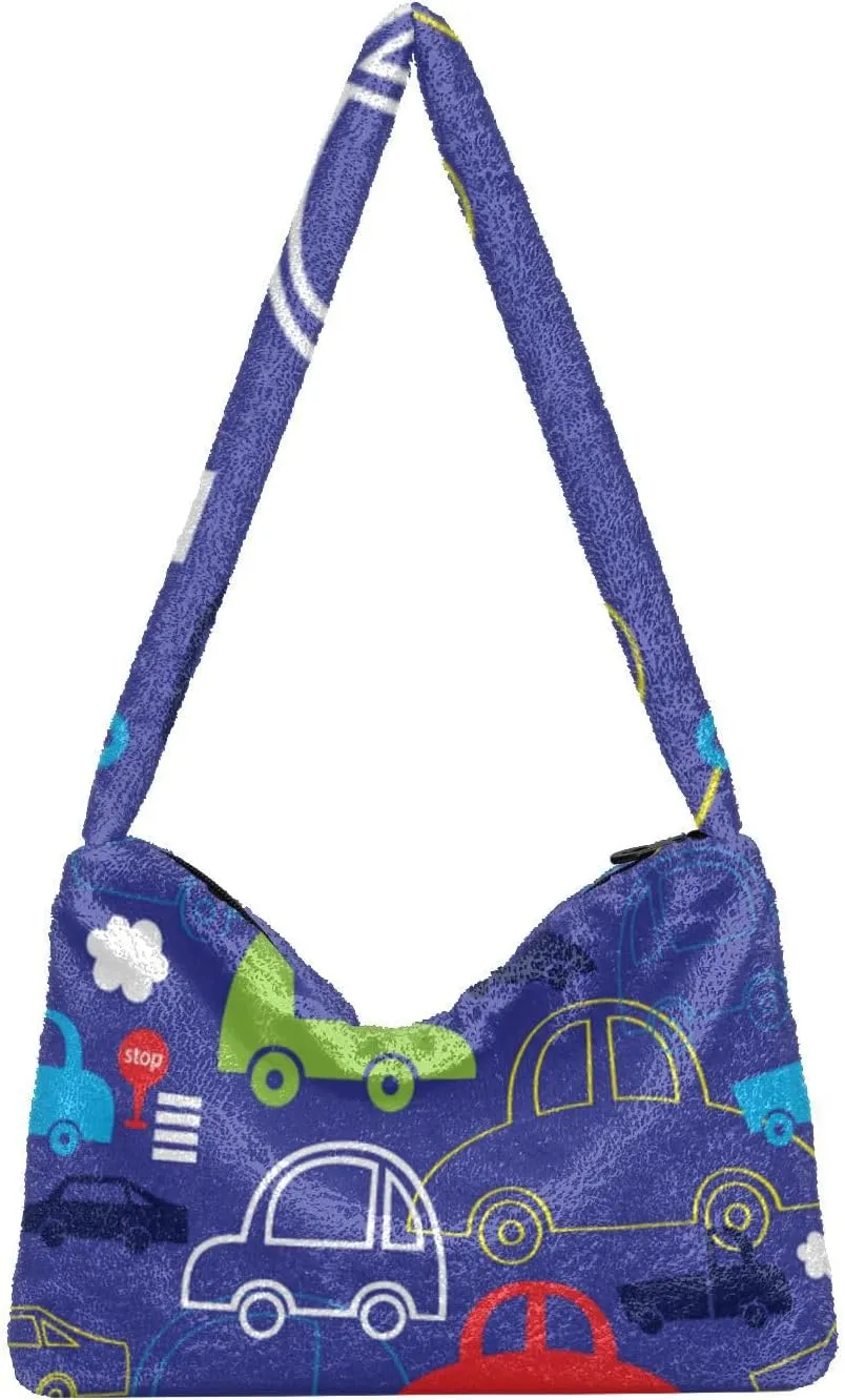 GAIGEO Watercolor Stars Colorful Ladies Shoulder Bags, Purses Shoulder Bag for Women, Womens Outdoor Bag