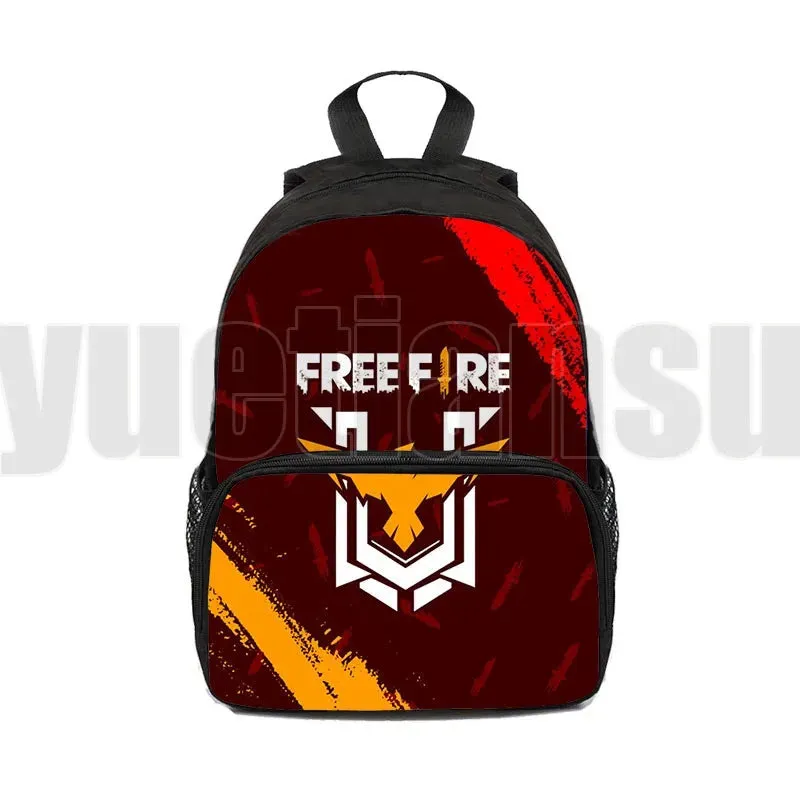 Game Free Fire Garena Backpack Boys Girls School Bag Children Anime Storage Box Kids School Gift Unisex  12/16 inch Travel Bags
