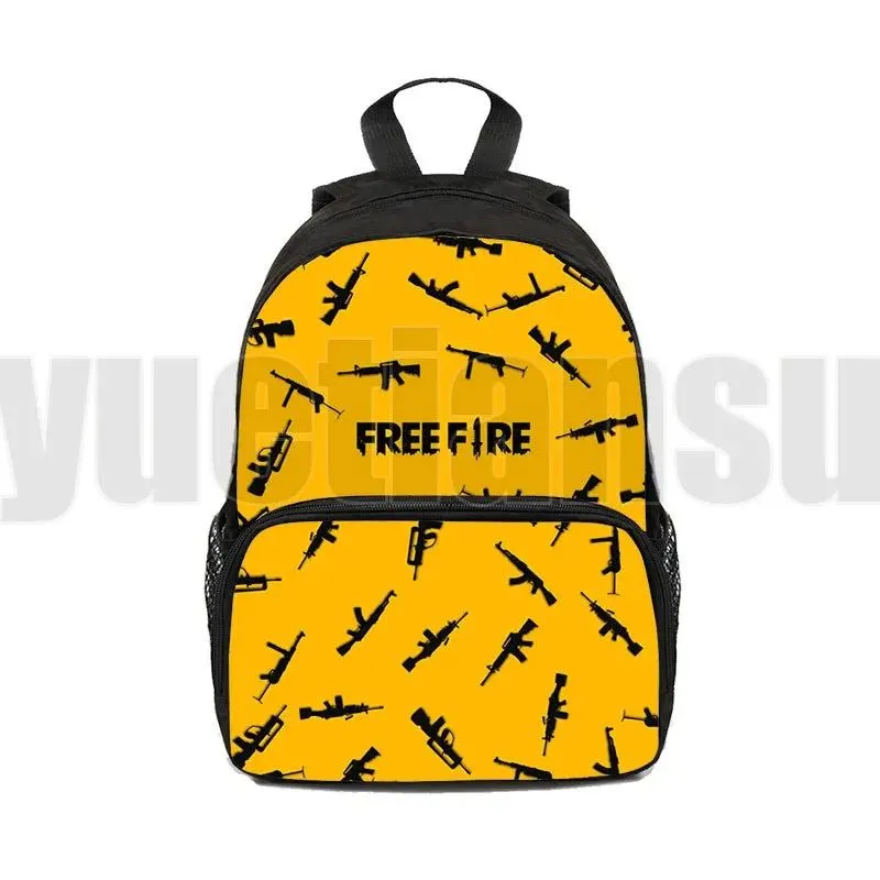 Game Free Fire Garena Backpack Boys Girls School Bag Children Anime Storage Box Kids School Gift Unisex  12/16 inch Travel Bags