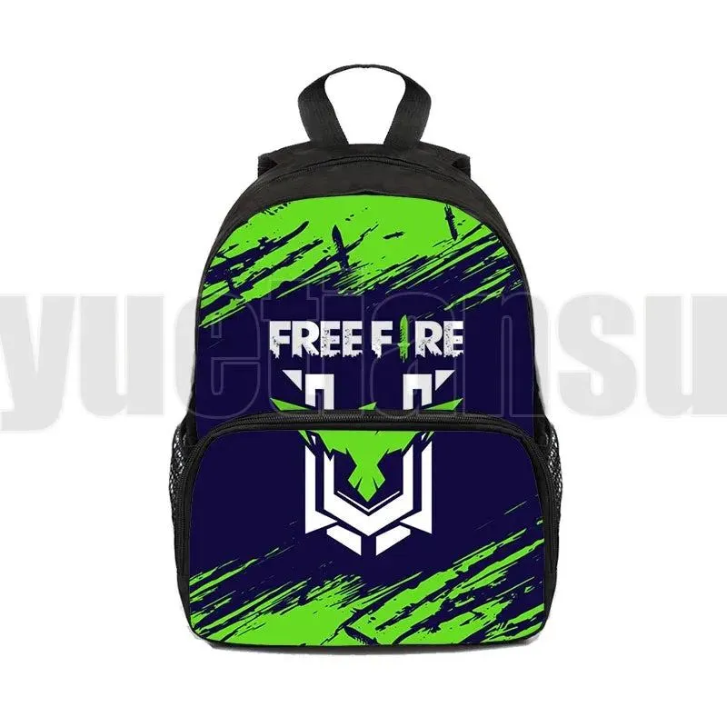 Game Free Fire Garena Backpack Boys Girls School Bag Children Anime Storage Box Kids School Gift Unisex  12/16 inch Travel Bags
