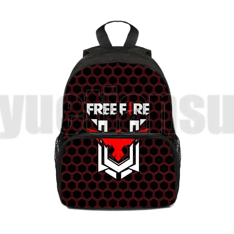 Game Free Fire Garena Backpack Boys Girls School Bag Children Anime Storage Box Kids School Gift Unisex  12/16 inch Travel Bags