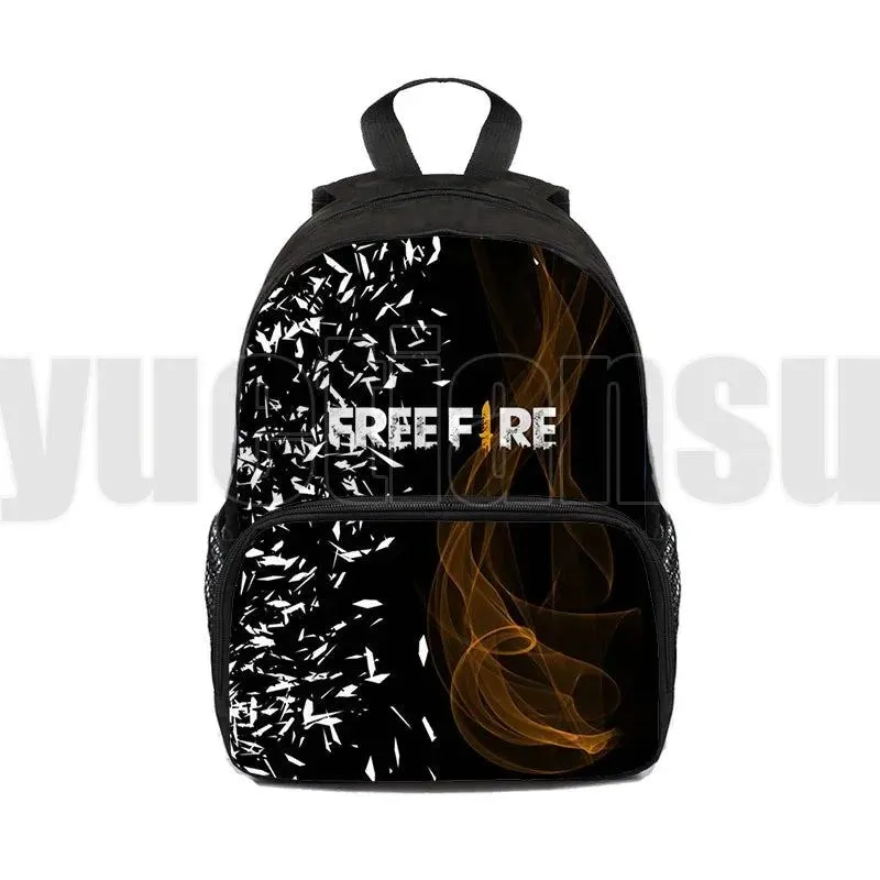 Game Free Fire Garena Backpack Boys Girls School Bag Children Anime Storage Box Kids School Gift Unisex  12/16 inch Travel Bags