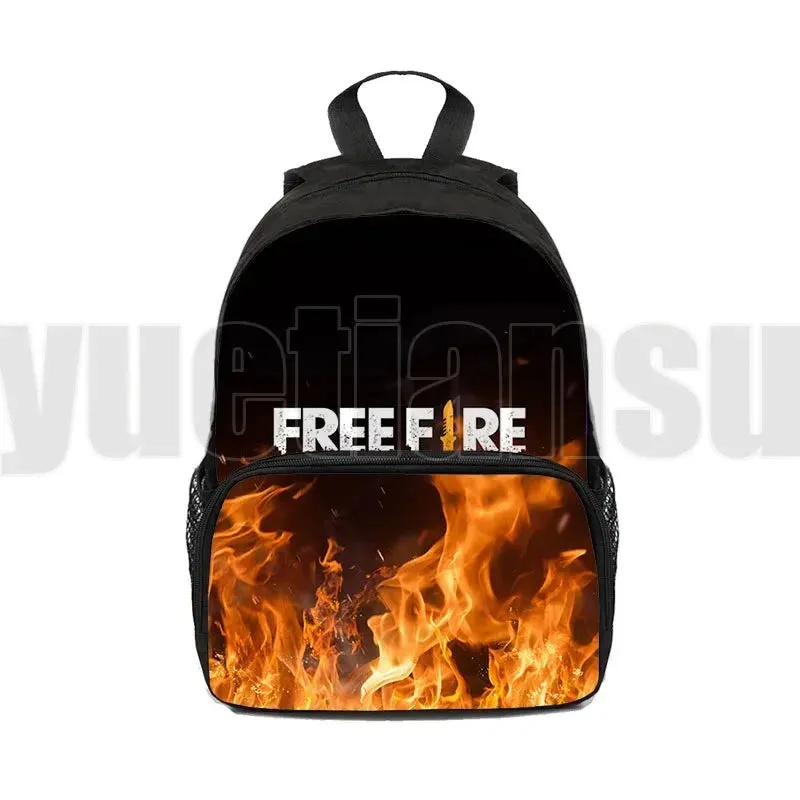 Game Free Fire Garena Backpack Boys Girls School Bag Children Anime Storage Box Kids School Gift Unisex  12/16 inch Travel Bags
