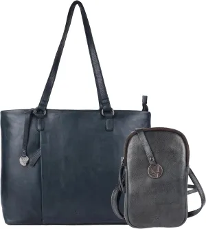 Genuine Italian Leather Bag Collection - Tote, Crossbody, and Mobile Wallets - Ladies' Shoulder Bags with Top Handle & Adjustable Strap - Stylish and Versatile for Casual or Office Use