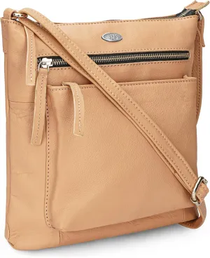 Genuine Leather Crossbody Bags for Women, Premium Handmade Leather Purses - Shoulder Handbags, Adjustable Strap