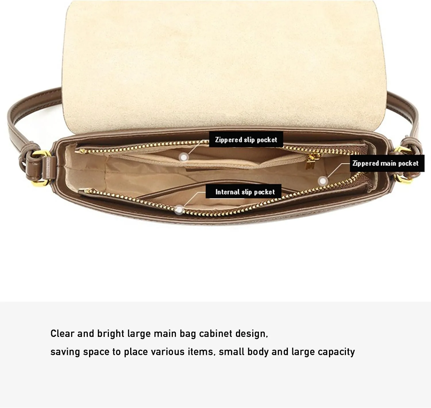 Genuine Leather Crossbody Bags For Women, Small Shoulder Handbags