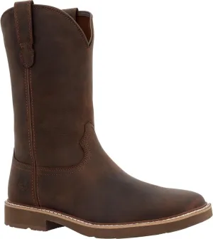 Georgia Boot Core 37 Western 11" Pull On, Brown, Size 9(W)