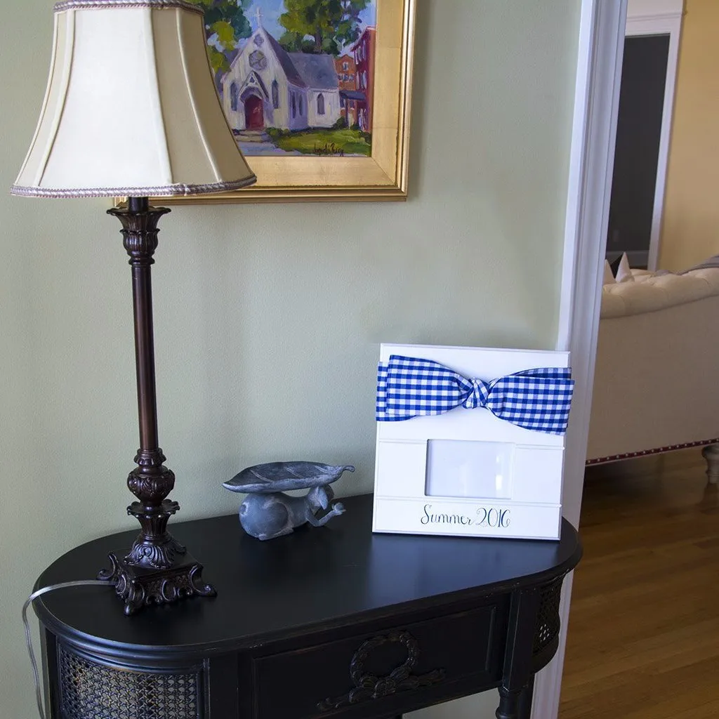 Gingham Bow Frames