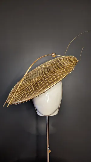 Golden Sparkle Disc Brim
