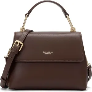Grace Genuine Leather Handbag (Brown)
