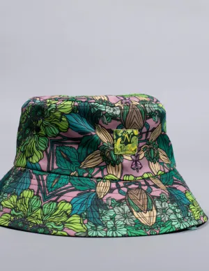 Green garden bucket hat