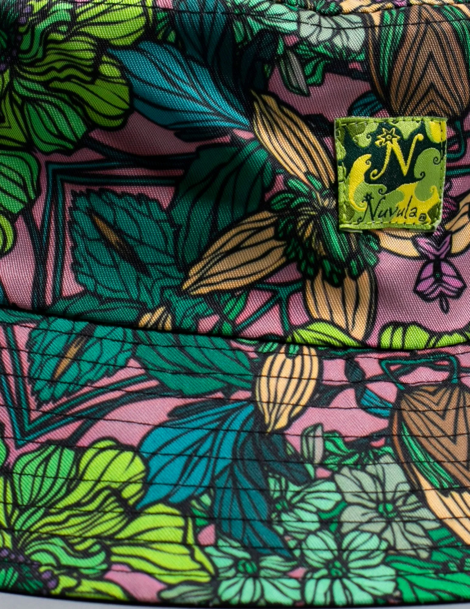 Green garden bucket hat