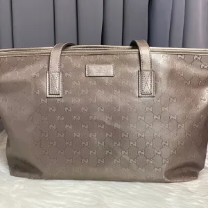 Gucci Abbey Beige GG Canvas Shoulder Bag