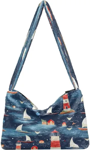Halloween with Pumpkins on the Purple Womens Shoulder Bags, Womans Handbags, Purses for Women Shoulder Bag