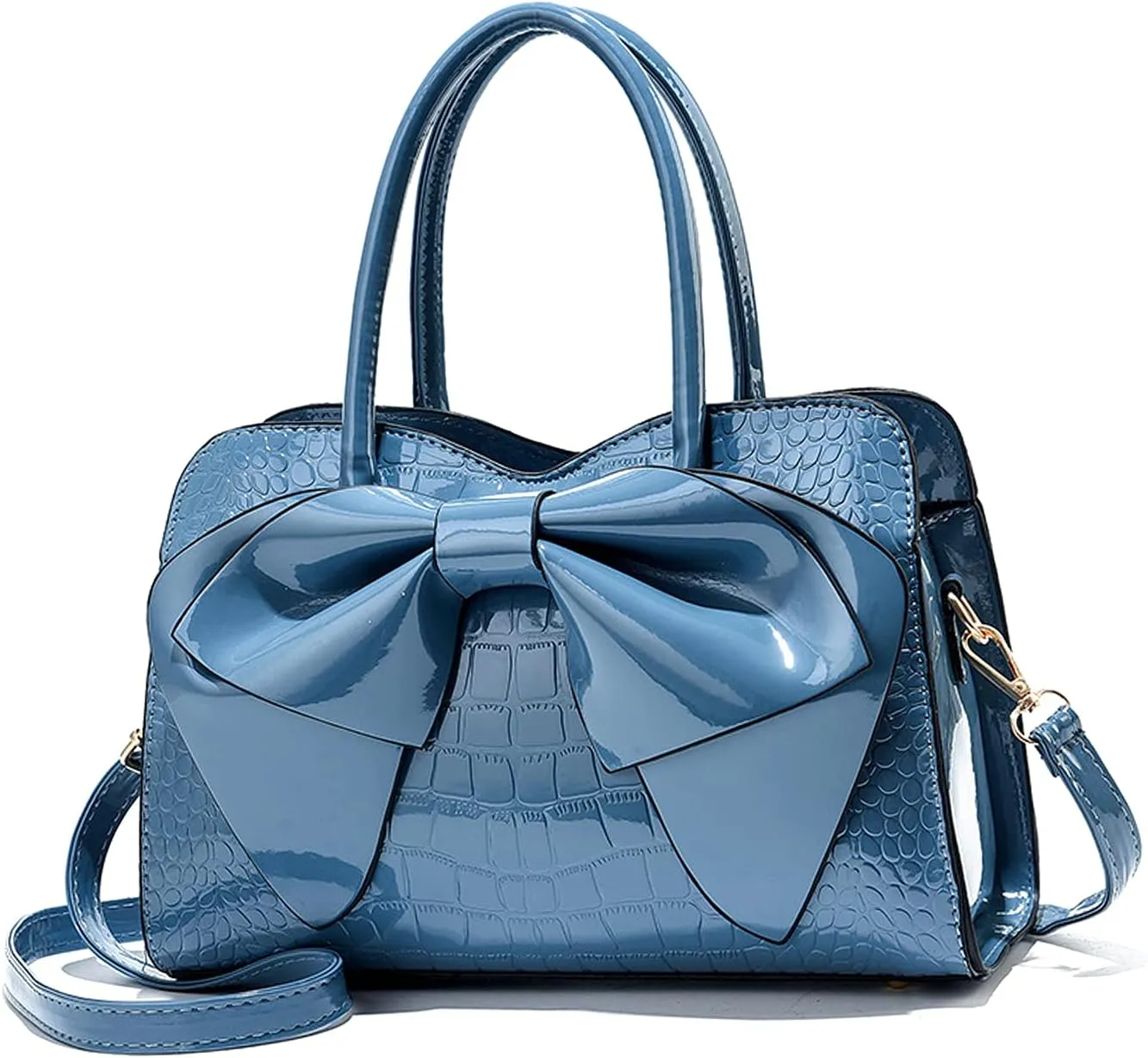 Handbags for Women Fashion Top Handle Bags Patent Leather Tote Bag Party Clutch Bag Crossbody Shoulder Bags