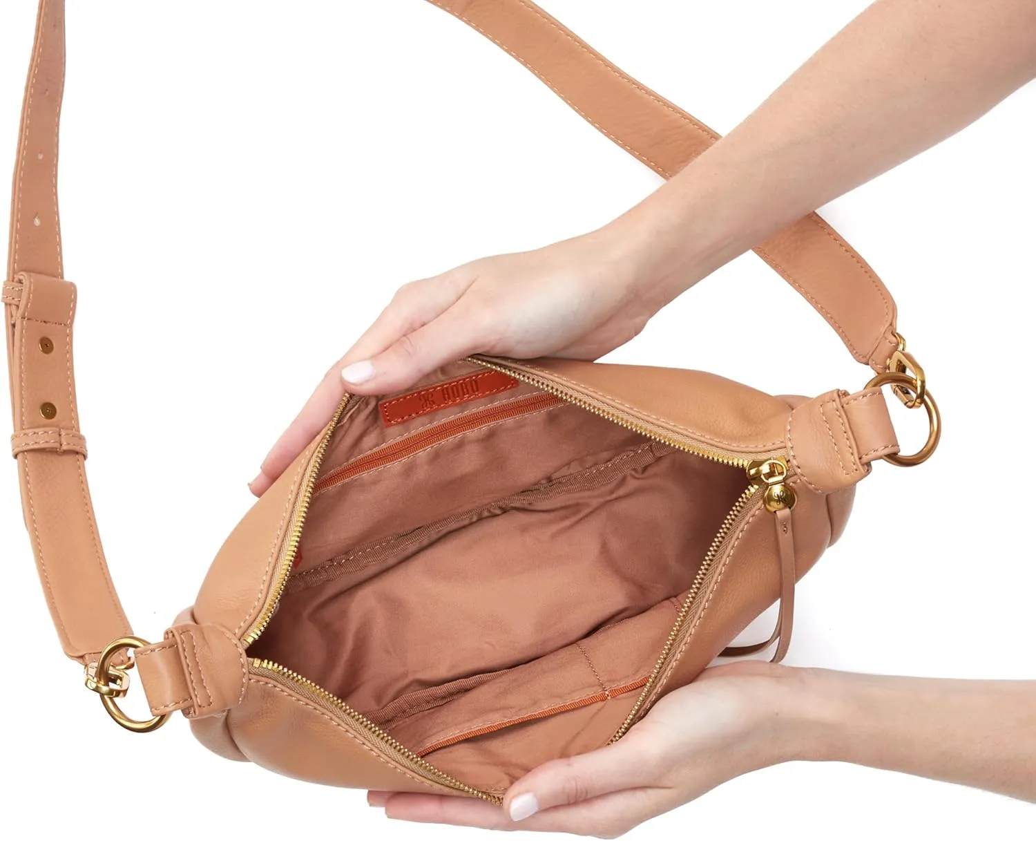 HOBO Knox Leather Sling Bag for Women