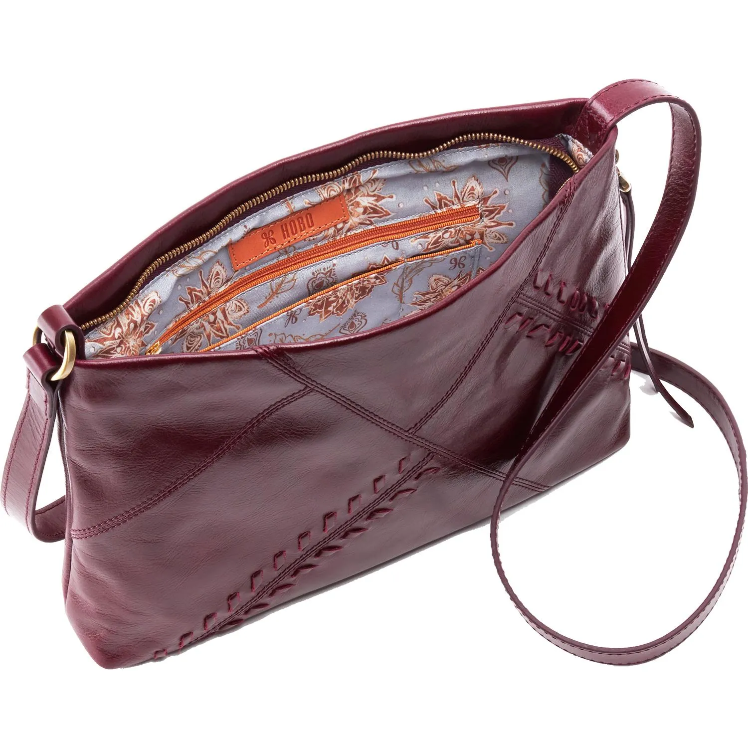 Hobo Prairie Deep Plum Vintage Leather