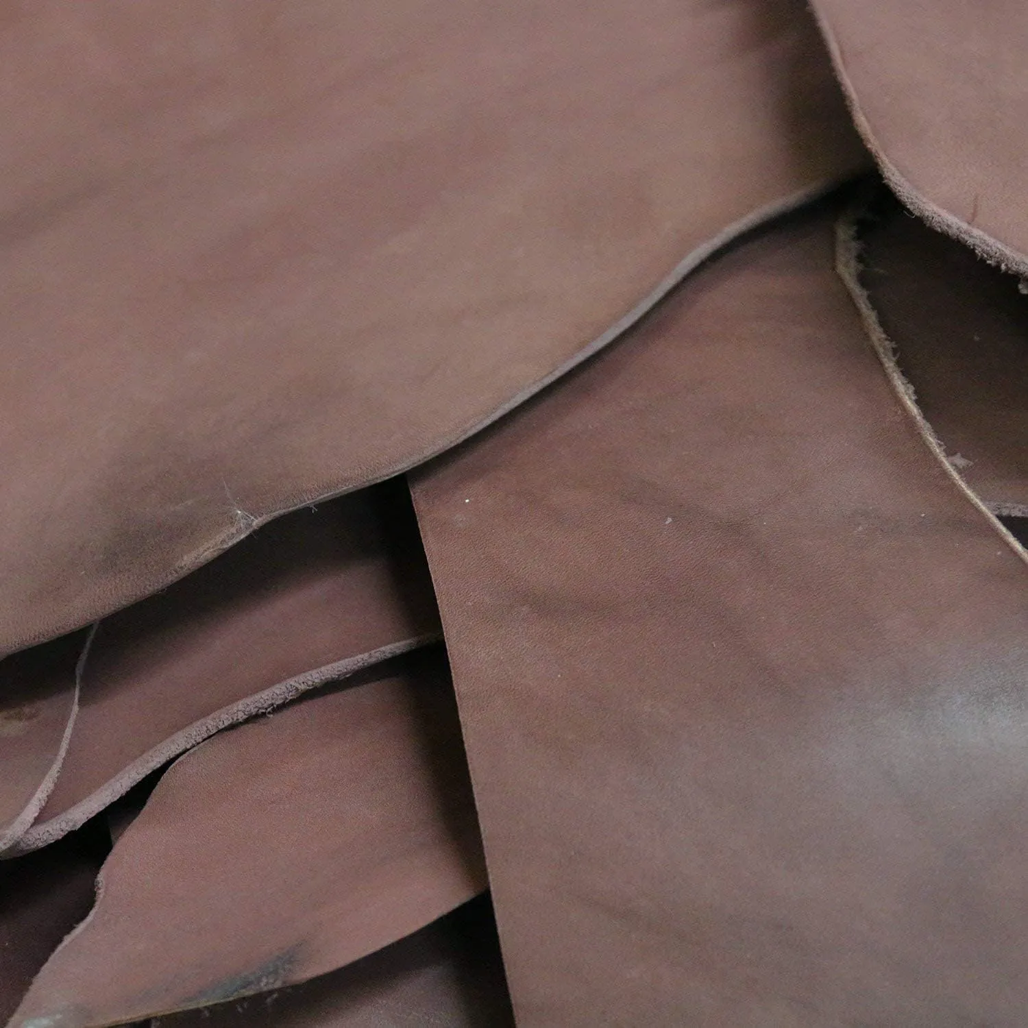 Holster & Sheath Tooling Leather, Veg Tanned, 5 Pounds of Large 7-9oz Pieces(2.75mm-3.75mm), Havanna Brown, Great for Crafting & General Leatherwork