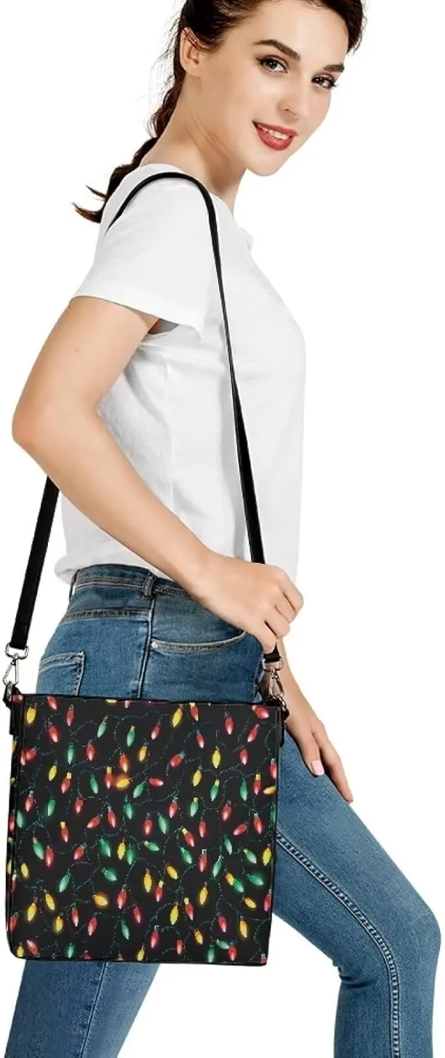 HUGS IDEA Hoho Bag for Women Crossbody Purse Leather Handbags Laides Shoulder Bags