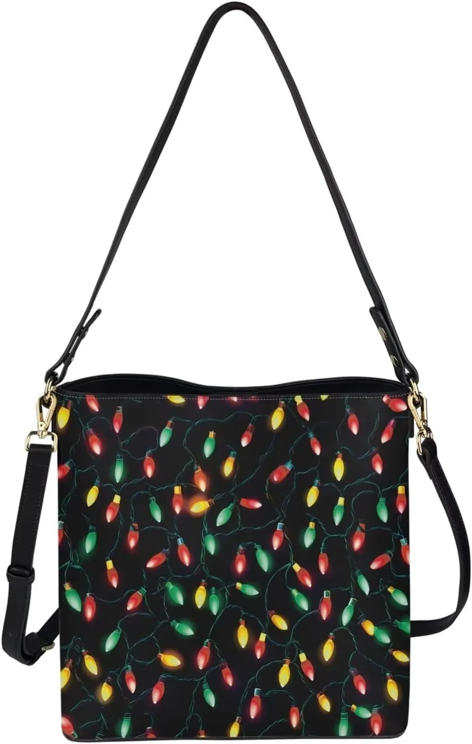 HUGS IDEA Hoho Bag for Women Crossbody Purse Leather Handbags Laides Shoulder Bags
