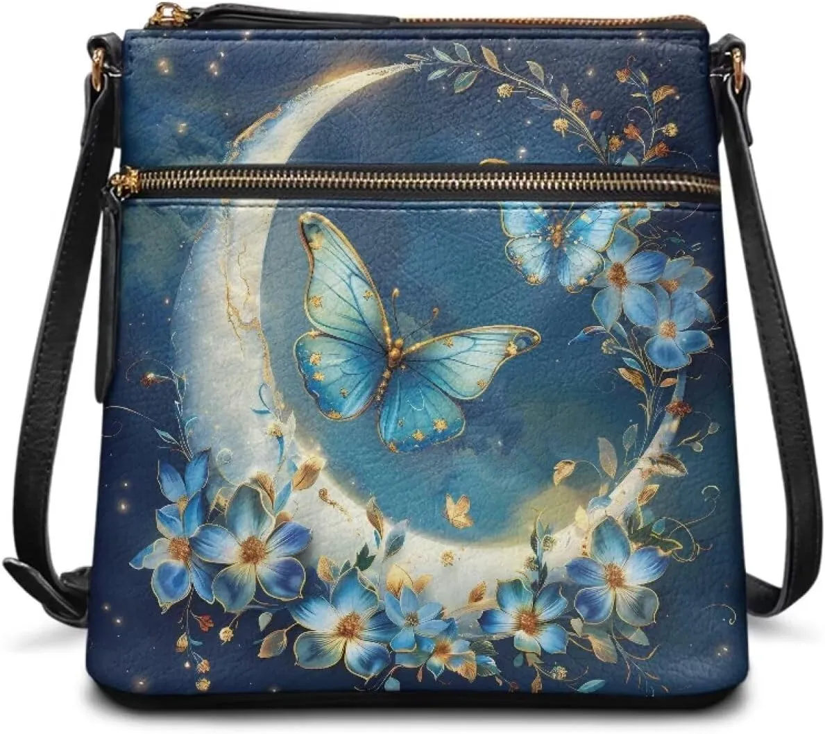 HUGS IDEA Women's Shoulder Handbags Crossbody Purse Large Size Sling Bags Leather Tote Hand Bags