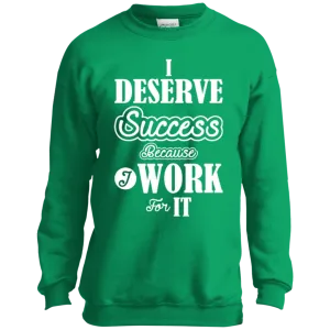 I DESERVE SUCCESS CH LS SHIRTS