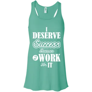 I DESERVE SUCCESS SLEEVELESS & COLORFUL